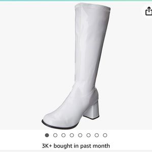 White Women’s Gogo Boots